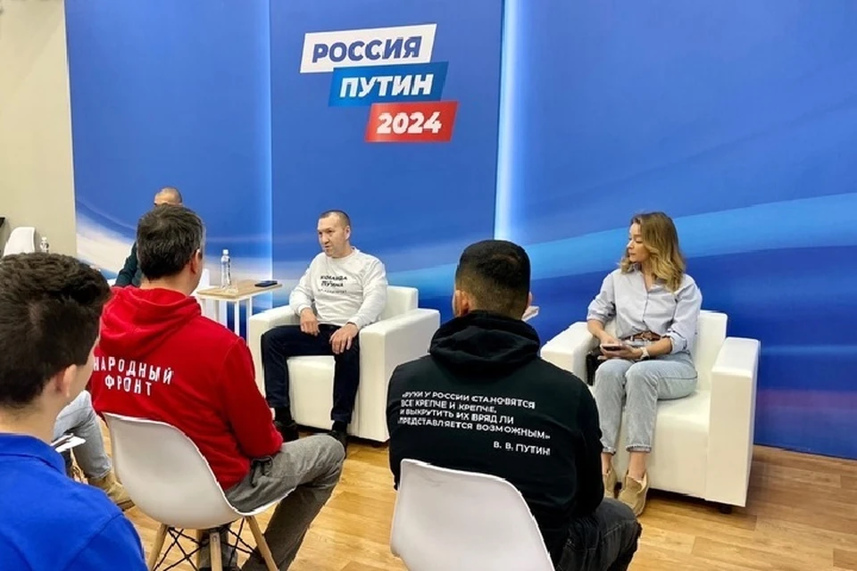 В штабе можно оставить свое обращение. Фото: Народный фронт в Татарстане