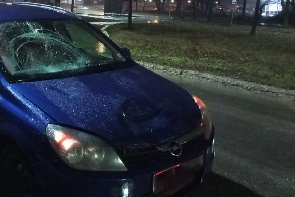 Два несовершеннолетних пешехода пострадали в результате ДТП в Донецке. Фото: МВД ДНР