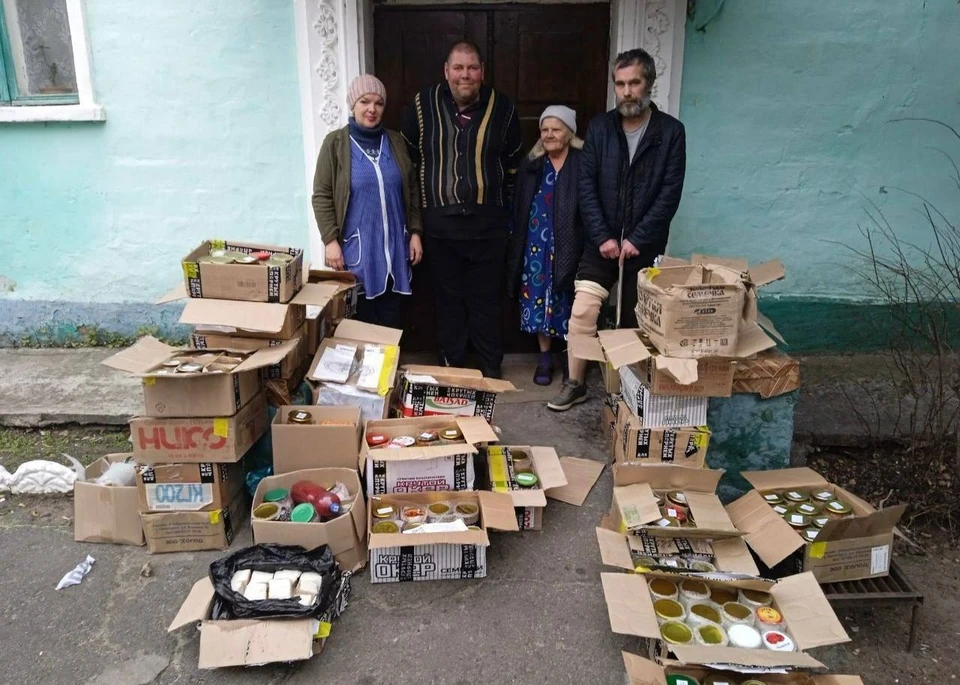 В Новокаховский пункт временного размещения доставили гуманитарную помощь. ФОТО: администрация Новокаховского городского округа
