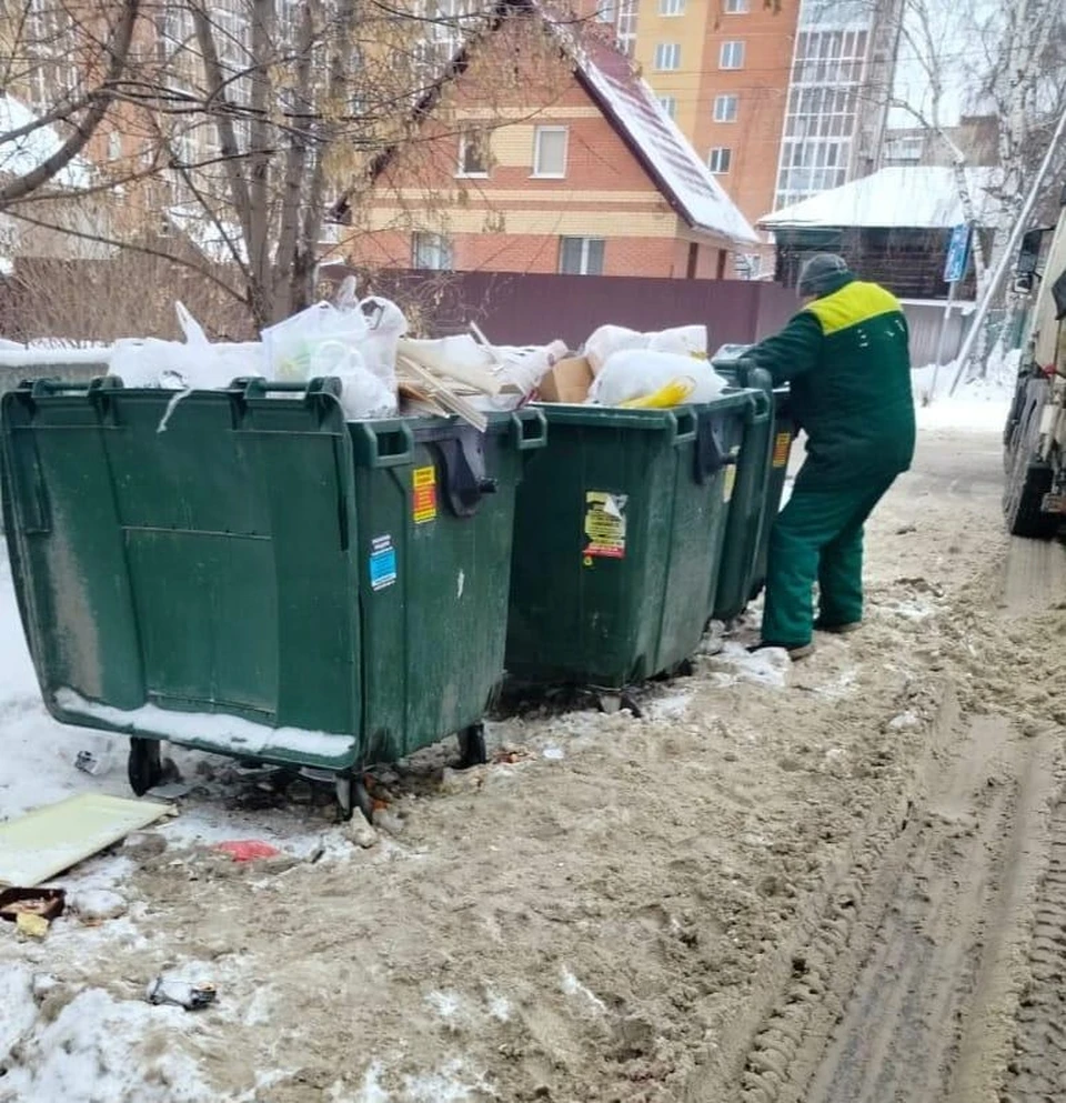 Количество отходов в эти дни резко увеличилось. Фото: сообщество регоператора во ВКонтакте