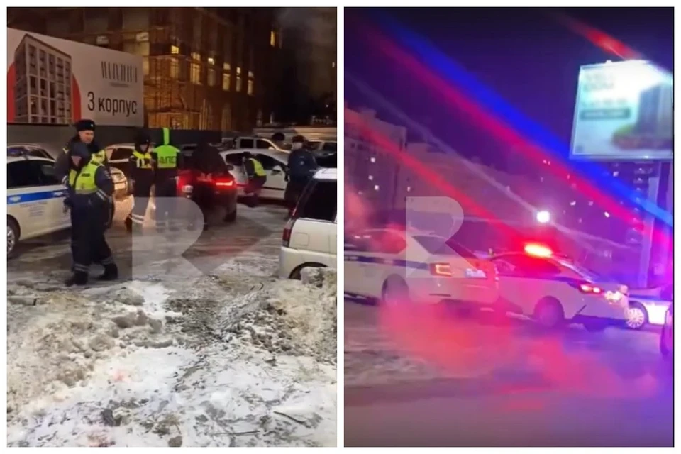 По словам очевидцев, лихач ехал на Audi с «московскими» номерами.