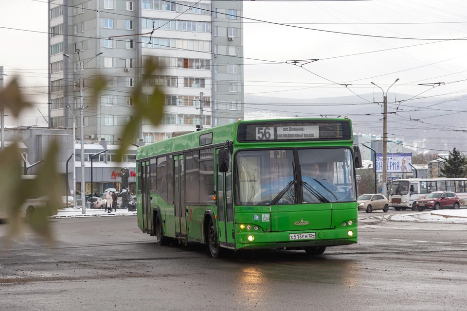 Маршрут 60 автобуса красноярск