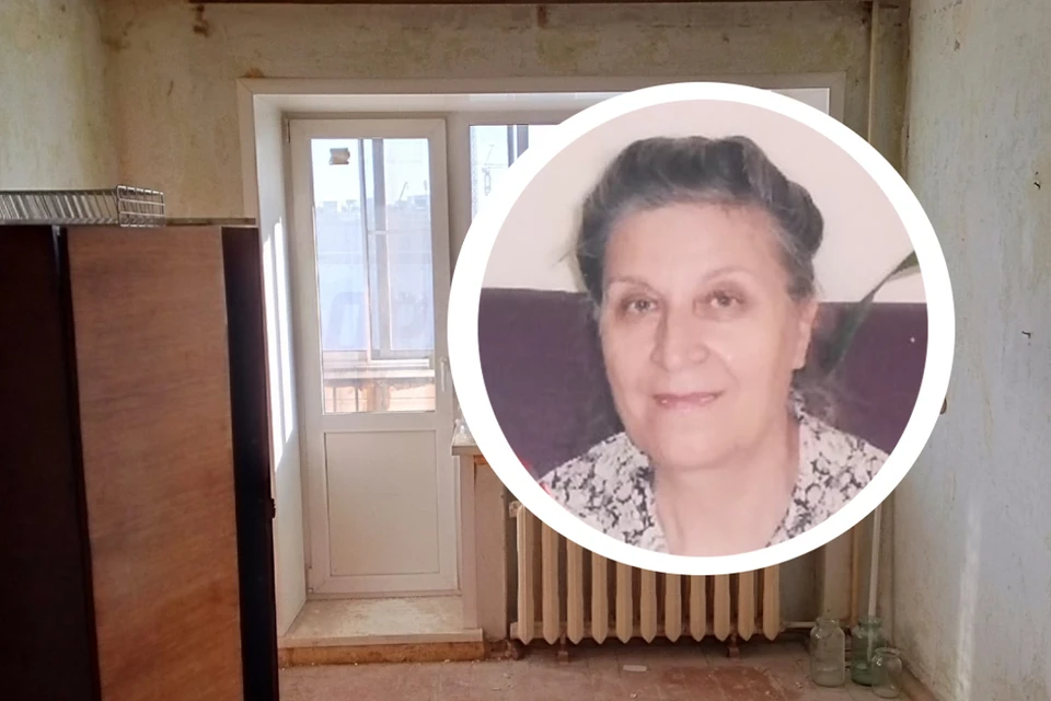 Участница конкурсов красоты не пускала вдову (на фото) в унаследованную комнату. Фото: Предоставлено Тамарой Пинигиной