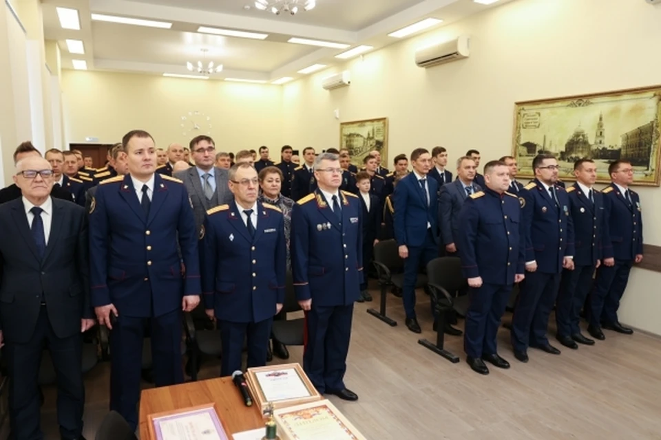 В Следственном управлении СК России по Ульяновской области прошло торжественное мероприятие. Фото СУ СК России по Ульяновской области