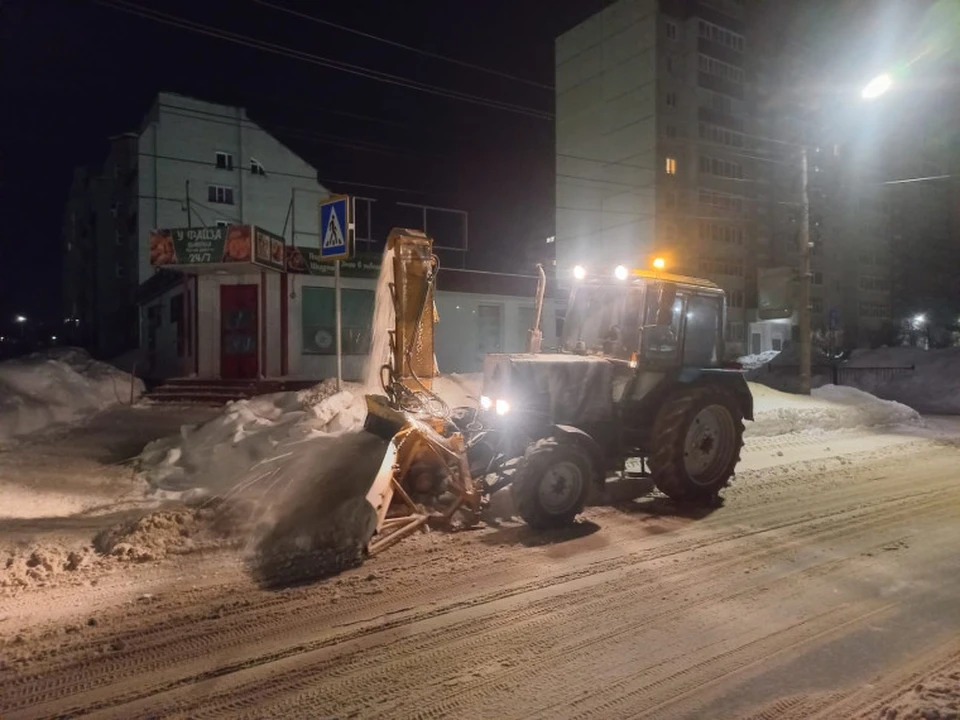После жалоб ульяновцев в соцсетях мэра в городе почистили от снега шесть улиц | ФОТО: администрация Ульяновска
