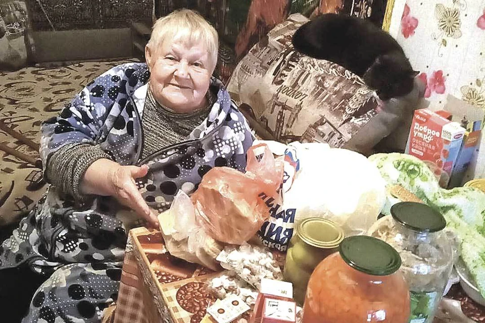 Пожилым жителям Акимовки привезли продукты. Фото: Официальный телеграм-канал регионального отделения «Единой России».