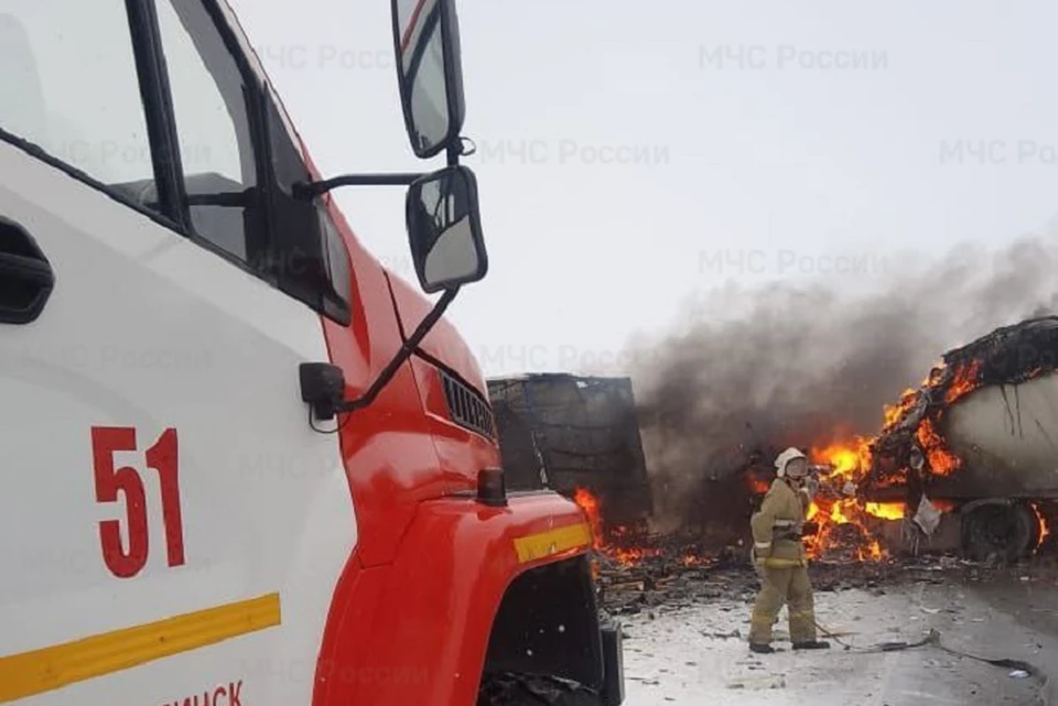 За неделю в Новосибирске произошло 58 пожаров. Фото: ГУ МЧС по Новосибирской области