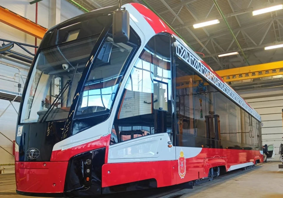 На днях в Тулу прибудут два новых трамвайных вагона марки «Львенок». Фото: ПК «Транспортные системы».