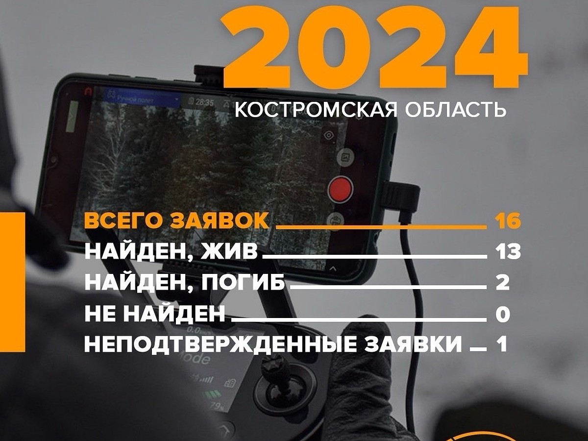 16 человек пропало в Костромской области в январе - KP.RU