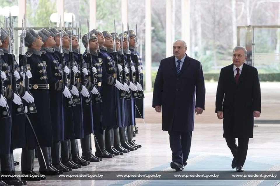 Александр Лукашенко встречается в Ташкенте с Шавкатом Мирзиеевым. Фото: president.gov.by