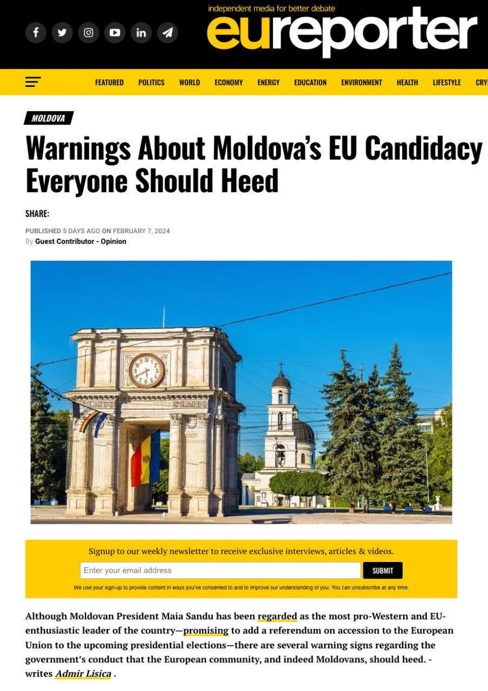 Поспешное вступление Молдовы в ЕС может усугубить существующие проблемы и ставит под угрозу развитие страны.