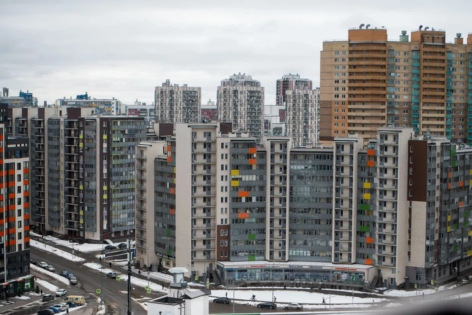 В Петербурге в январе ввели в эксплуатацию более 560 тысяч квадратных метров нового жилья.