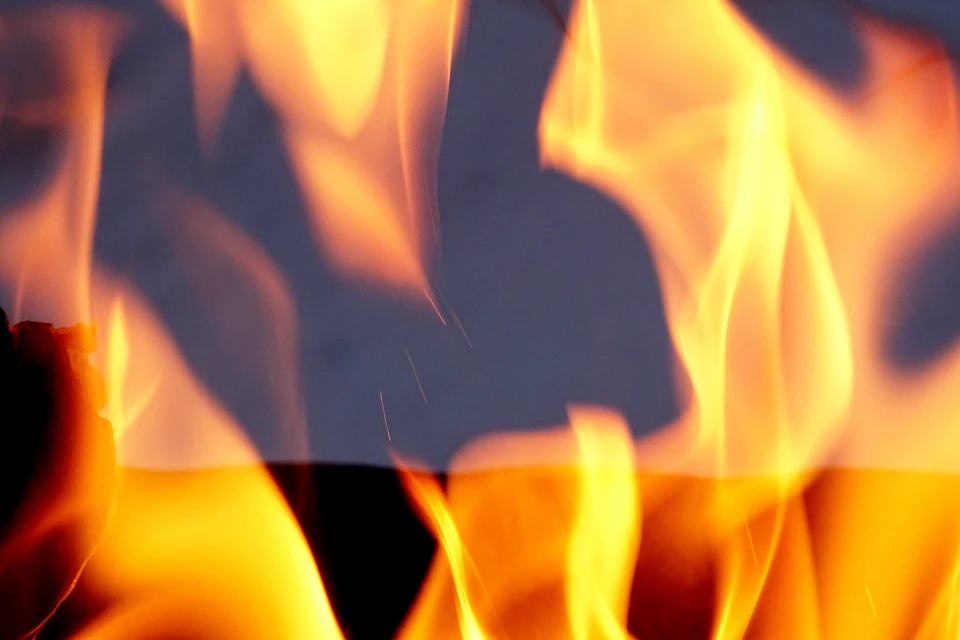 Три спасательных расчета боролись с огнем в селе Становое
