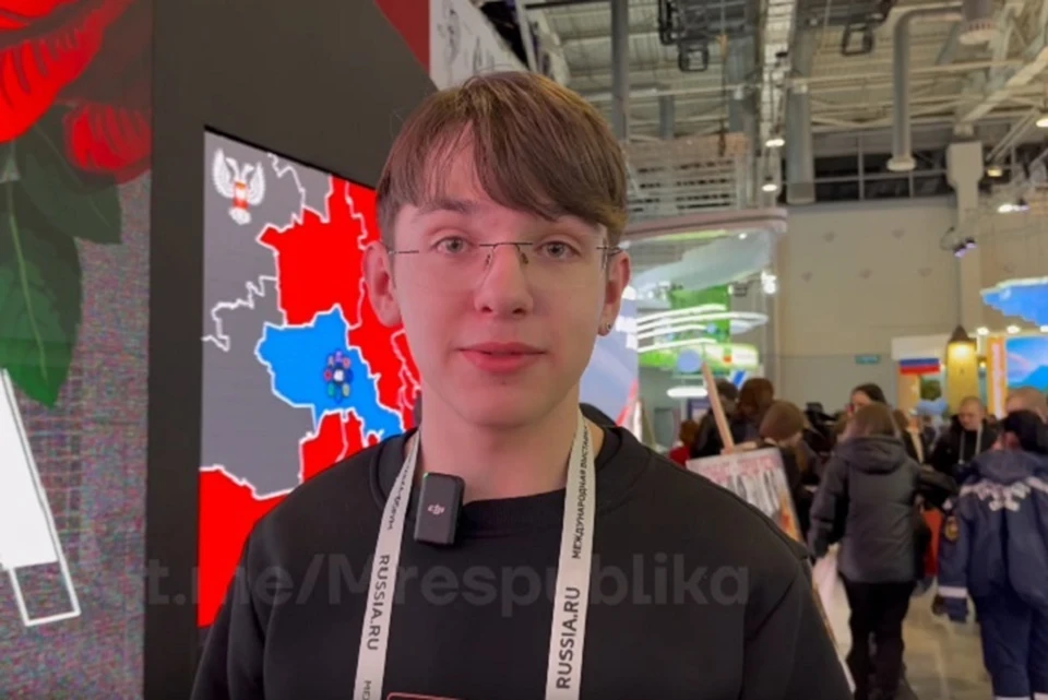Егор Греков - школьник из Донецка, обладатель Всероссийской премии «Гордость нации». Фото: t.me/Mrespublika