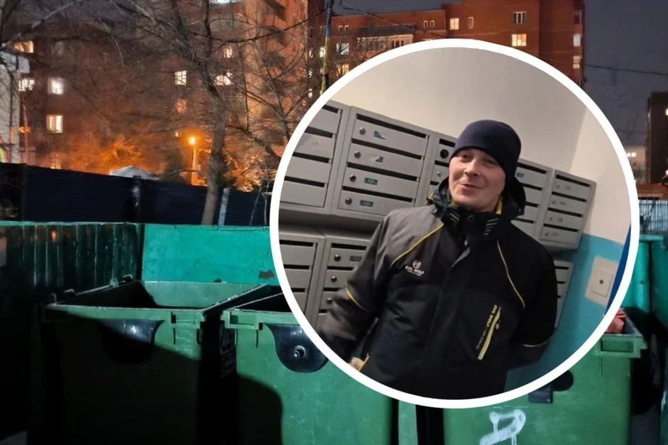 Иван Журавлев спас новорожденного из мусорного бака.