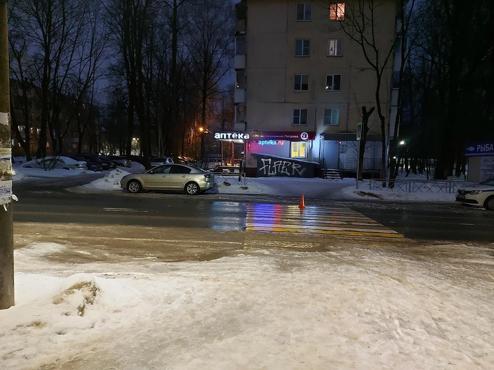 Пенсионерку сбили на «зебре» на улице Академика Петрова в Смоленске Фото: Госавтоинспекция России по Смоленской области