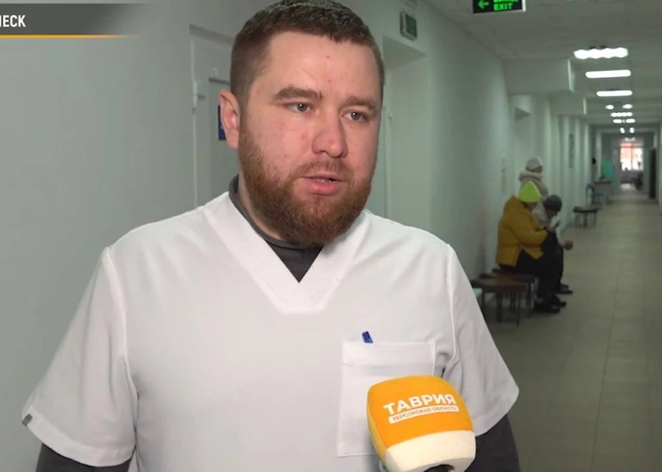 Травматолог-ортопед из Башкортостана провел более 30 операций за месяц работы в Генической центральной районной больнице. ФОТО: ТРК "Таврия"