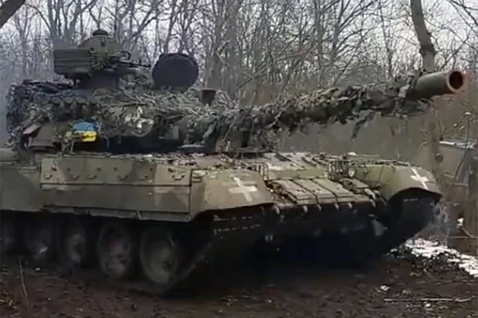 Танк Т-80УД "Береза".