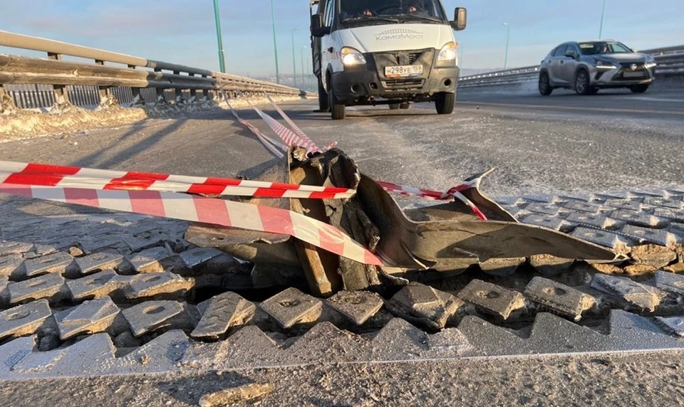 Пермяк разбил иномарку на Красавинском мосту. Фото: Станислав Пешин.