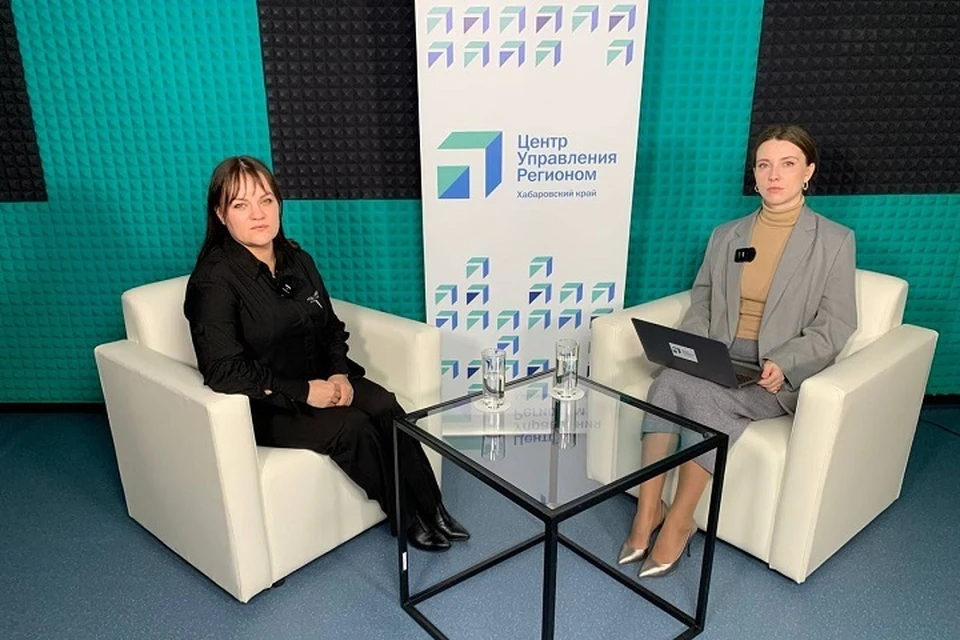 Помощь семьям участников СВО обсудили в прямом эфире Фото: ЦУР Хабаровского края