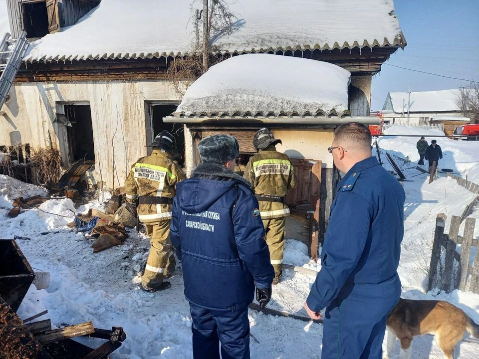 В доме обнаружили тела погибших. Фото: прокуратура Самарской области