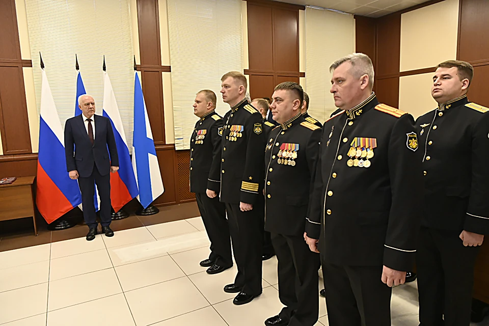 Отличившиеся получили ордена Мужества, медали ордена «За заслуги перед Отечеством», медали «За храбрость», Суворова, Жукова, Нестерова. Фото: Правительство Мурманской области