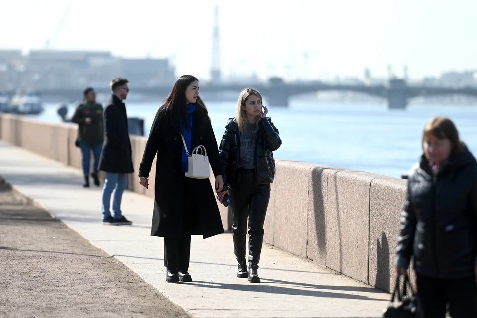 В Петербург пришел антлантический циклон.