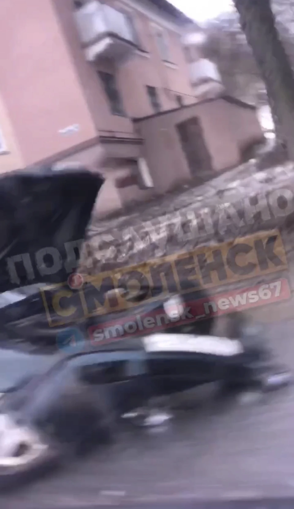 В ДТП на Витебском шоссе пострадала смолянка Фото: «Подслушано Смоленск» ВК.