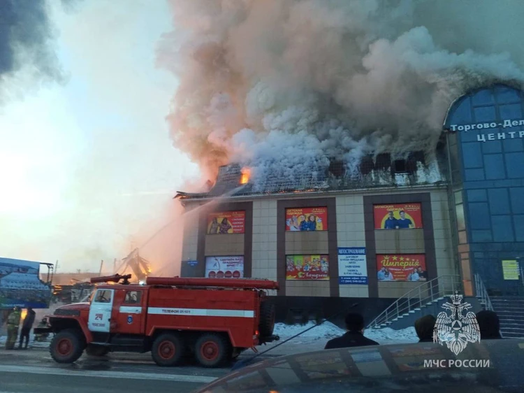 Сотрудники МЧС потушили два крупных пожара в Ростовской и Иркутской областях