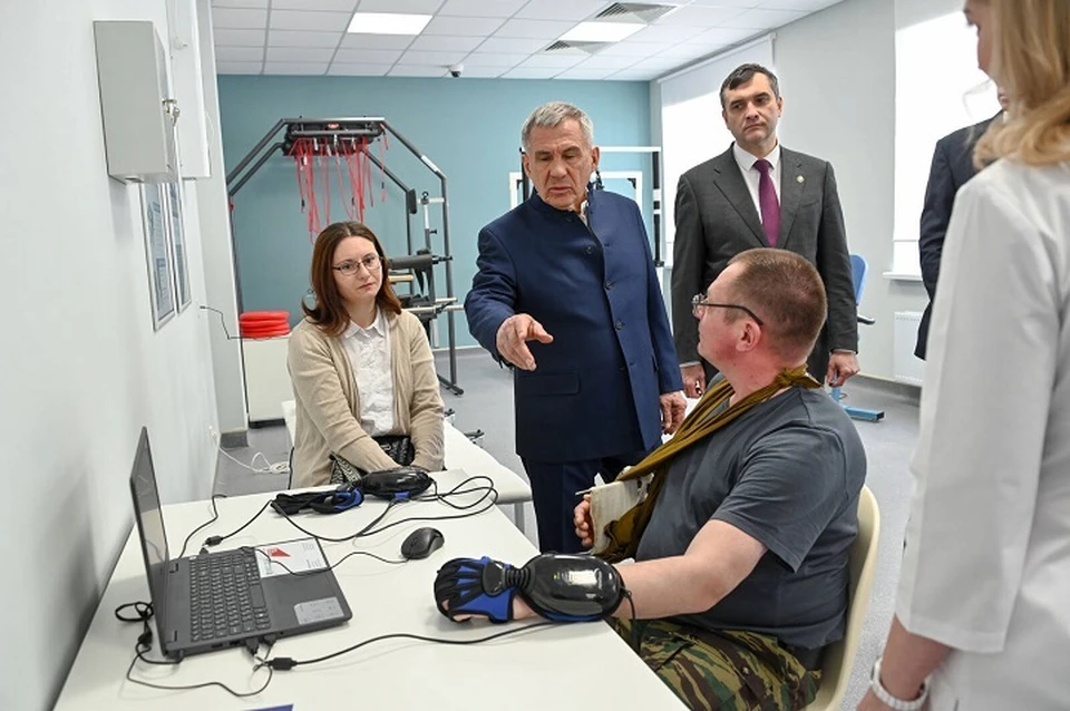 Здание построено в рамках модернизации всего комплекса больницы. Фото: пресс-служба раиса РТ.