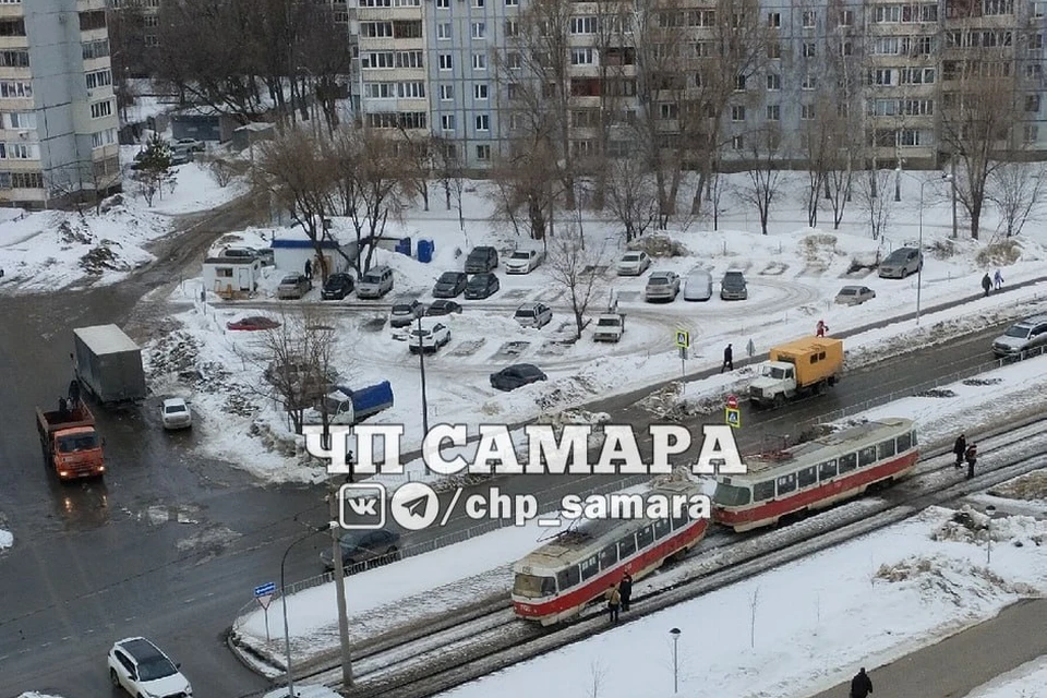 В результате происшествия никто не пострадал. / Фото: t.me/chp_samara