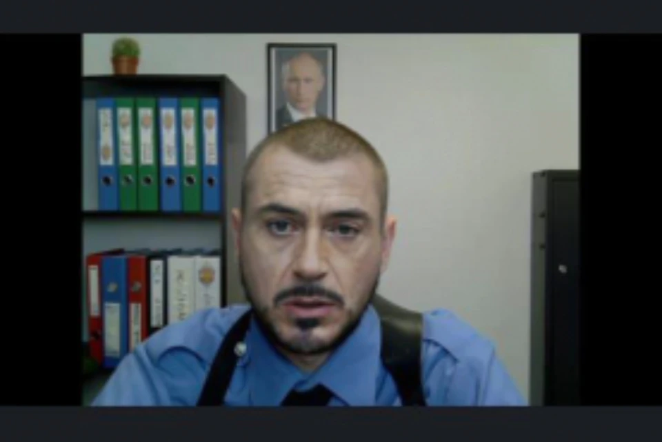 Лицо голливудского актера использовали для «дипфейка». Фото: полиция Кировской области