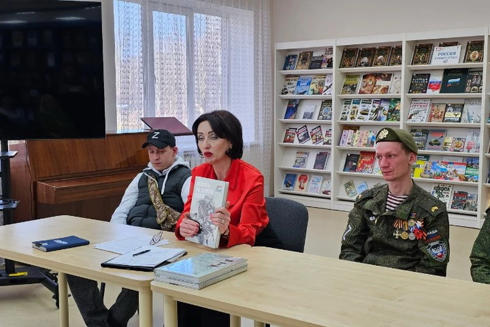 Марина Соловарова рассказала о значении рассказов участников спецоперации. Фото: Фонд «Защитники Отечества»