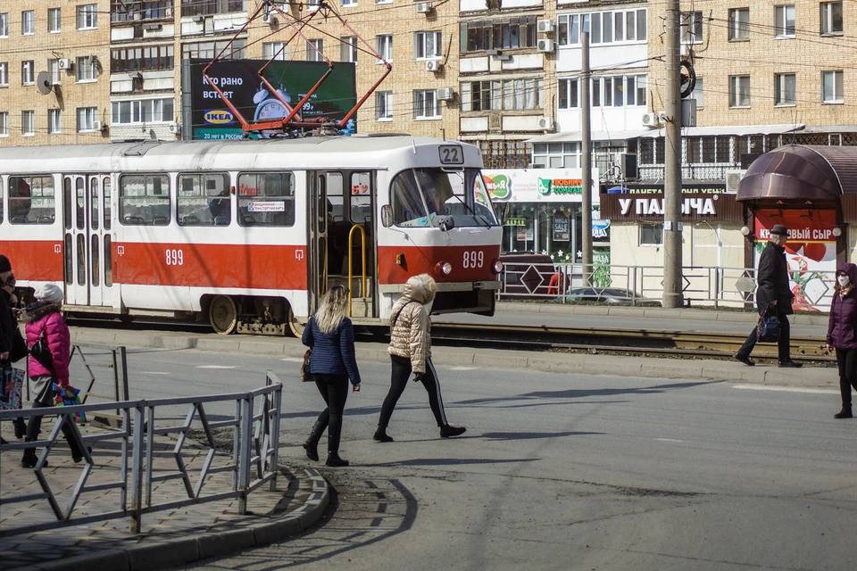 Из-за ограничения движения некоторые трамваи изменят маршруты