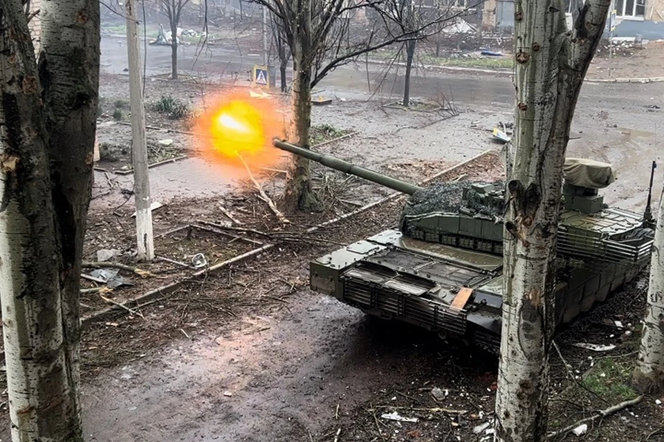 26 марта около Белогоровки ЛНР на Донецком направлении российские военные «Южной» группировки войск уничтожили солдат и технику одной из бригад ВСУ