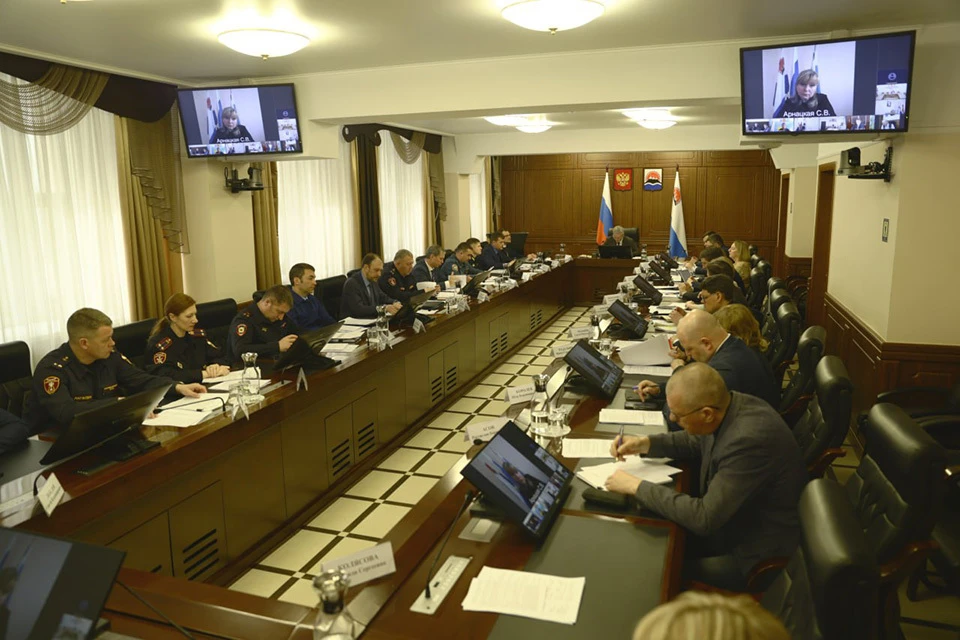 На Камчатке прошло заседание антитеррористической комиссии.
