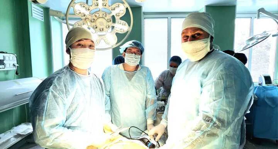 Бригада врачей из Якутии делится опытом в коллегами в Докучаевске. Фото: Пресс-служба Минздрава Республики Саха (Якутия)