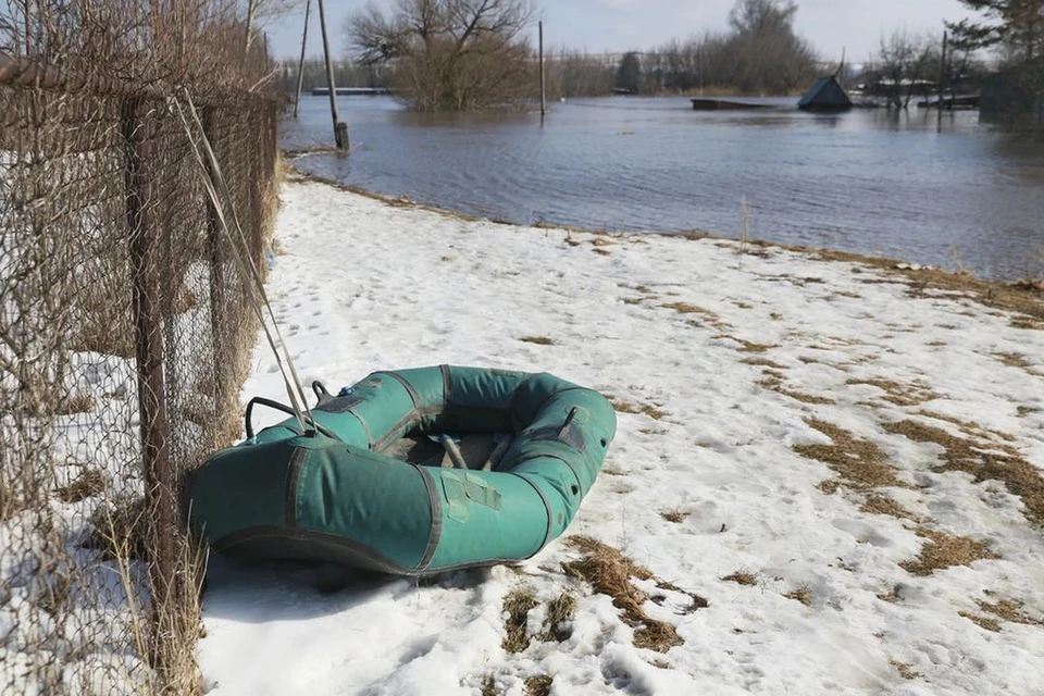 Приусадебные участки затопило в нескольких районах Новосибирской области.