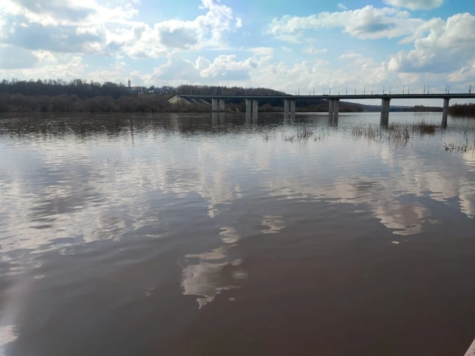 Продолжается подъем воды в реках Калужской области
