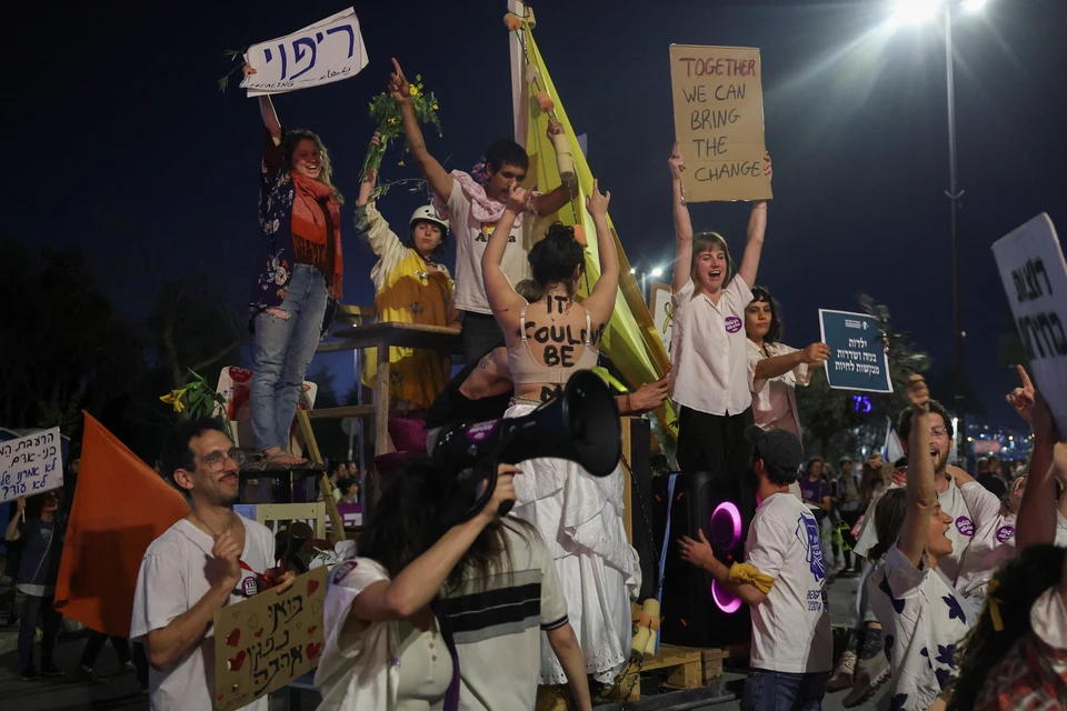 Шествие к дому Нетаньяху завершилось беспорядками