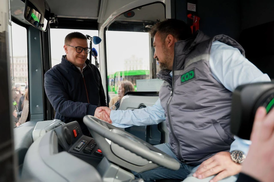 Обновление транспорта в Челябинске началось в 2019 году. Фото: пресс-служба губернатора.