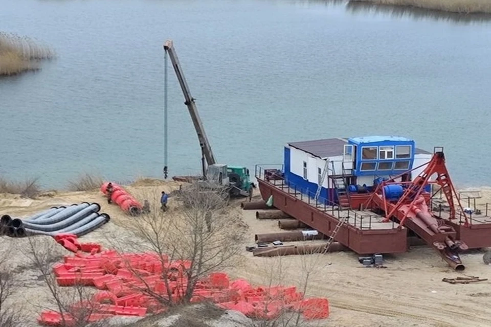 В ДНР готовятся к производственному процессу по добыче песка. Фото: Минпромторг ДНР