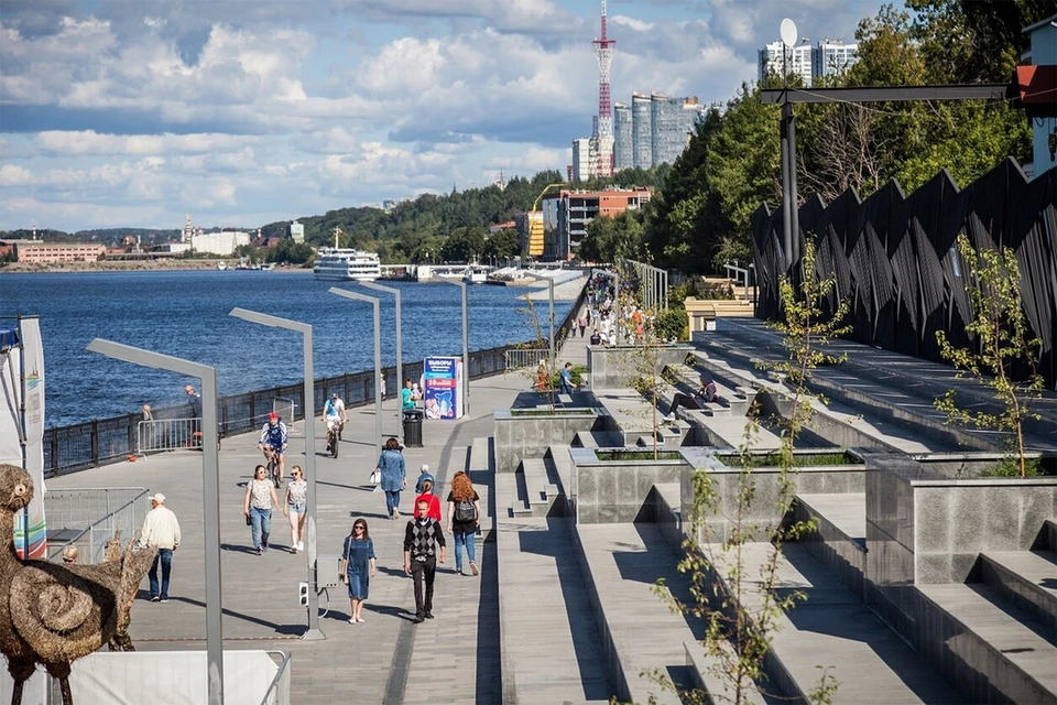 Набережная Перми