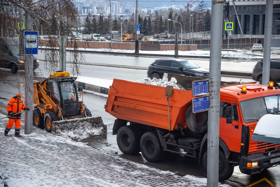 В Красноярске закупят новую дорожную технику
