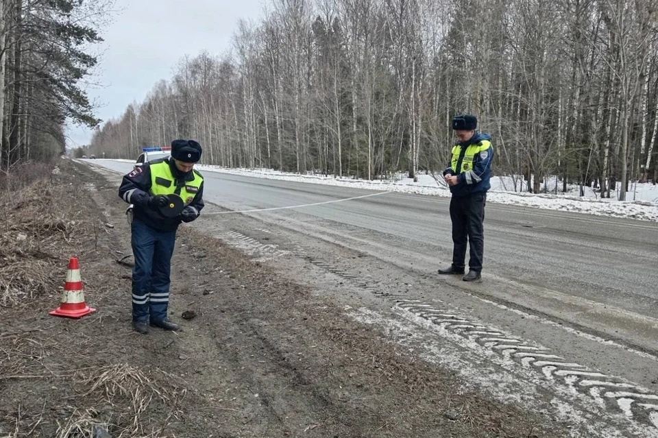 28-летний водитель ехал слишком быстро со стороны Нижней Салды. Фото: ГИБДД Свердловской области