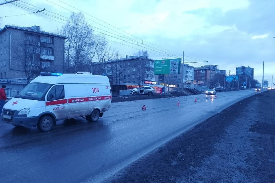 В аварии пострадали три человека. Фото: Госавтоинспекция Удмуртии