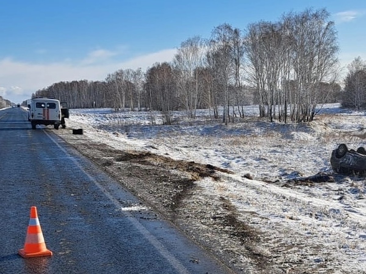 Один человек погиб и три пострадали в аварии на трассе Омск-Тара - KP.RU