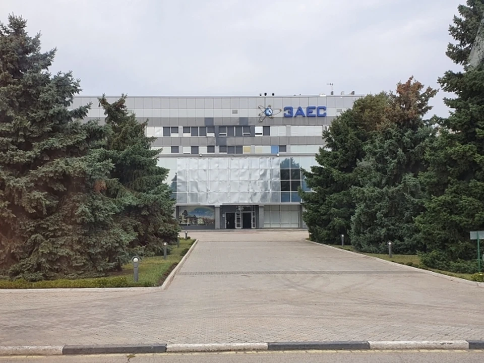 Дрон ВСУ был нейтрализован над крышей корпуса Запорожской АЭС