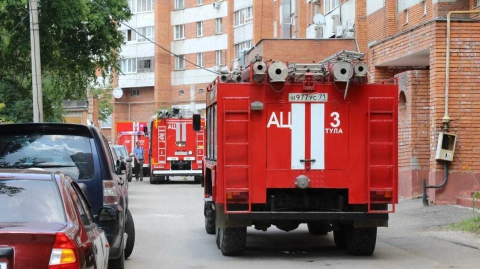 В Тульской области за прошедшую неделю произошло 18 пожаров