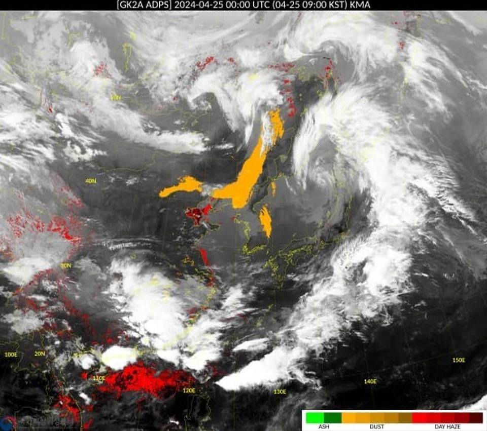 Песчаная буря приближается к границам Приморья - KP.RU